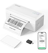 KNAON Shipping Thermal Label Printer, 4x6 Portable Label Printer, Bluetooth Label Maker for Small...
