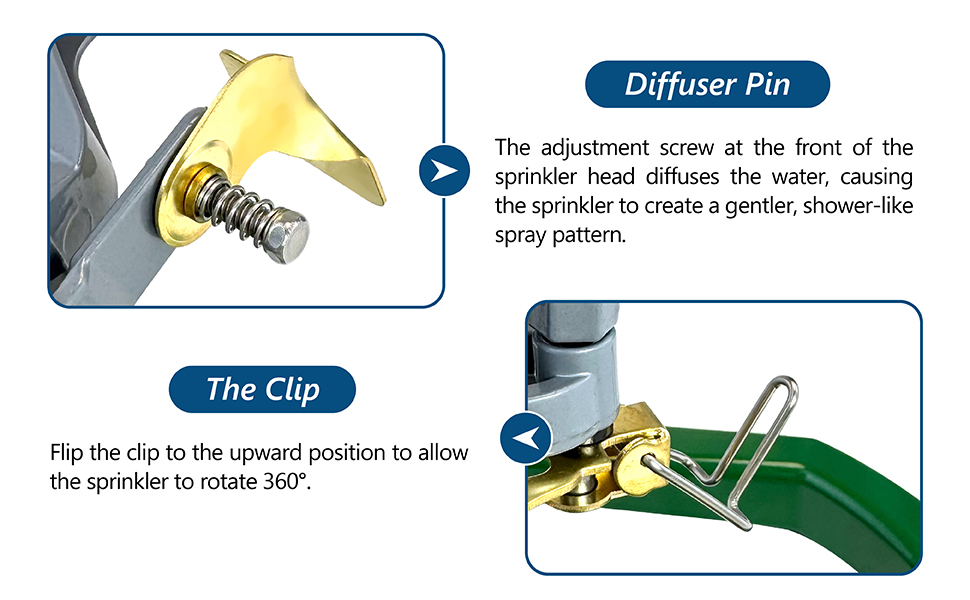 metal pulsation sprinkler details
