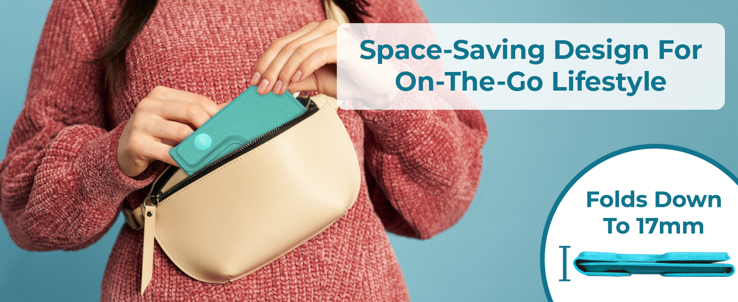 Space-saving design on-the-go lifestyle
