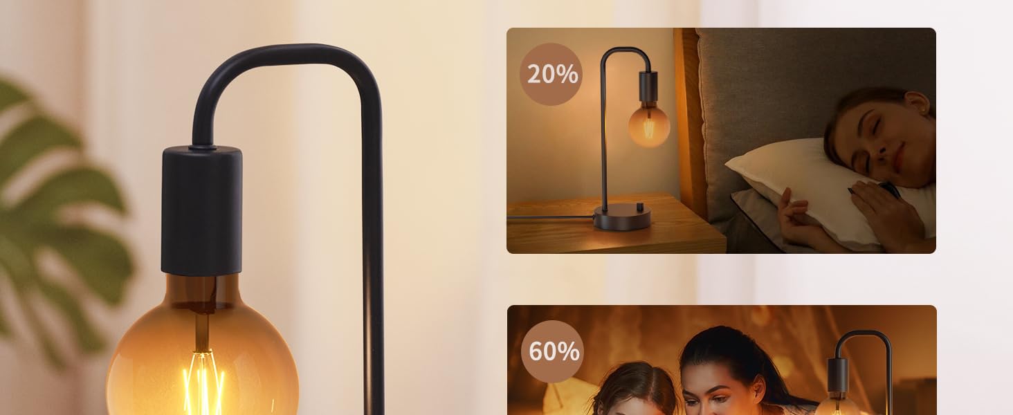 dimmable beside lamp