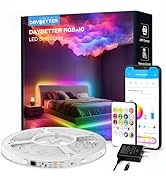 DAYBETTER RGB Smart IC LED Strip Lights, LED Lights for Bedroom, DIY Multiple Colors on One Line,...