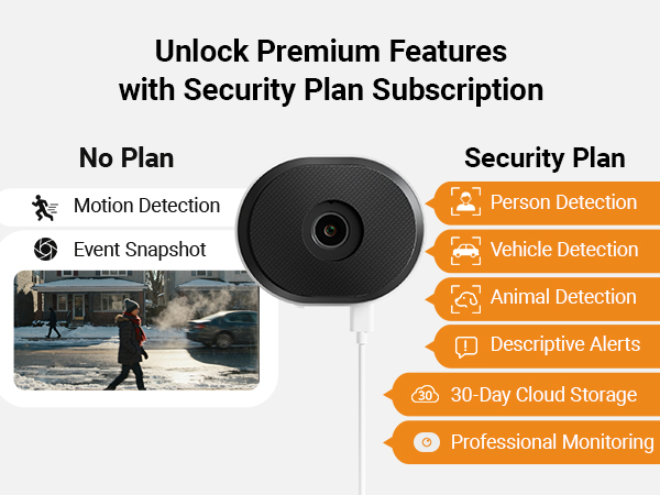 Unlock Premium Features with Security Plan Subscription