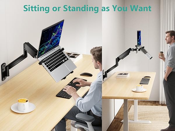  laptop stand monitor arm