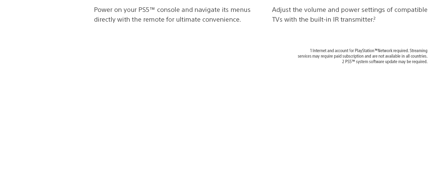 Media Remote, PlayStation 5, PS5
