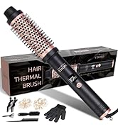 Thermal Brush Pro, 1.5 inch Heated Round Curling Iron, 1 1/2 inch Barrel Ceramic Hot Wand Blowout...
