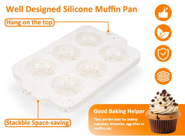 silicone cupcake molds for baking