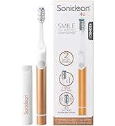 Soniclean 4U Sonic Electric Toothbrush for Adults, Bronze, Battery Powered, Unisex-Adults