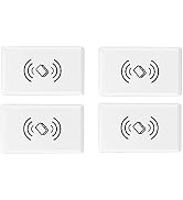 4 PCS Smart Lock Key Fobs, IC Cards, 13.56MHz Card Frequency (White)