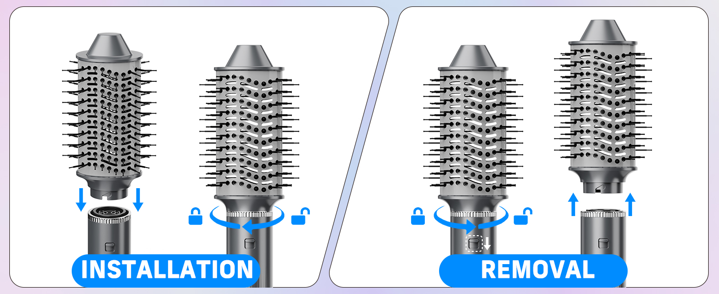 hair dryer brush