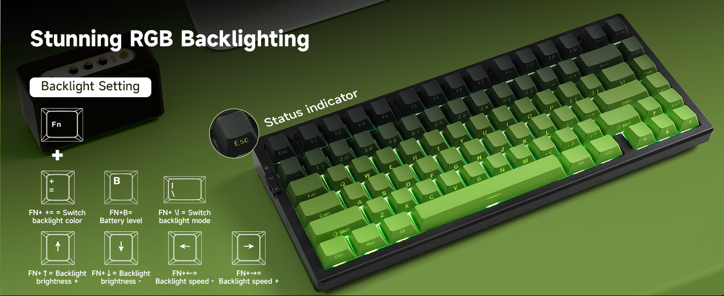 gaming keyboard, mechanical keyboard, creamy keyboard, wireless gaming keyboard,keyboard gaming