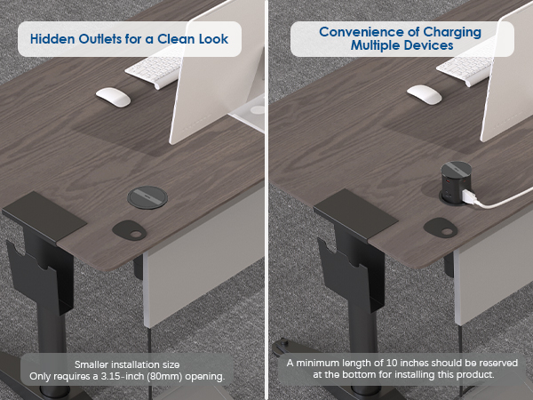 pop up outlet for countertop