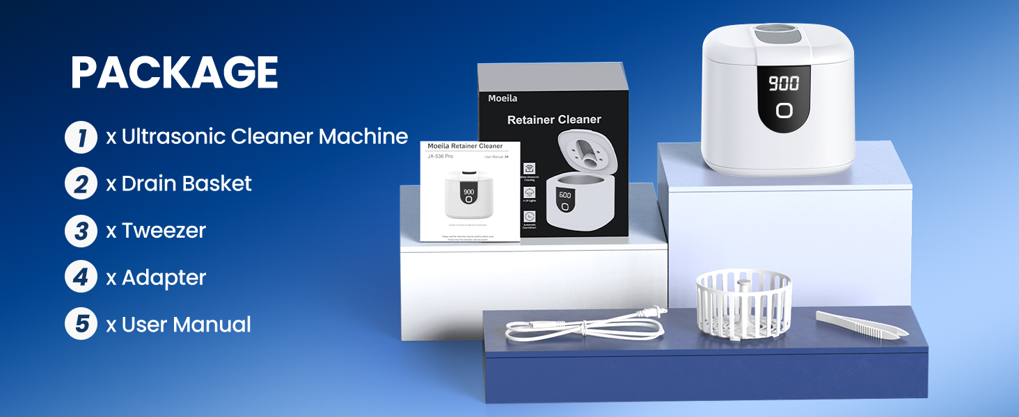 ultrasonic retainer cleaner