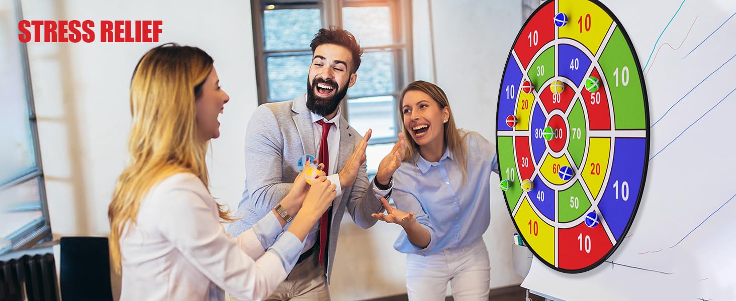 dartboard stress relief toys for workers