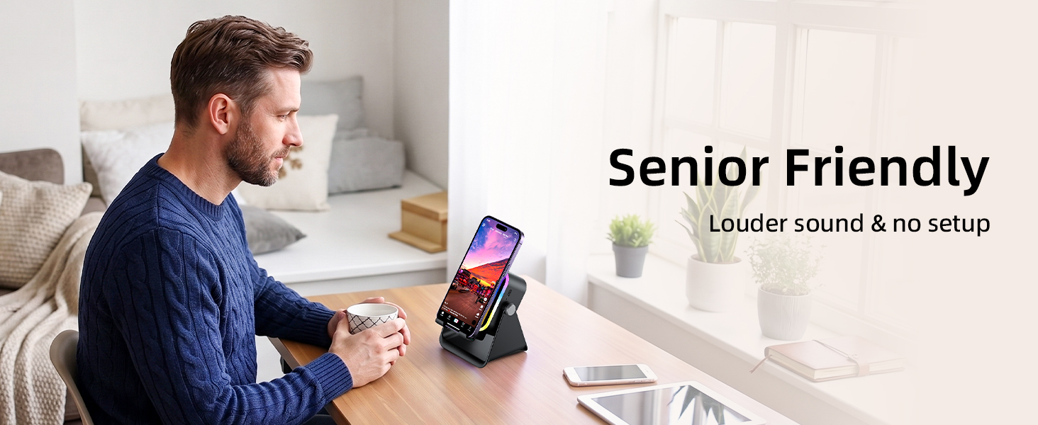 music speaker for phone, hands free calling