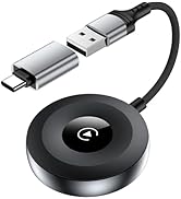 CarPlay Wireless Adapter for iPhone 16 Pro Max 15 Plus 2024, Bluetooth CarPlay Adapter for Apple ...