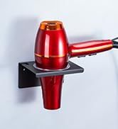Oukimly Blow Dryer Holder Wall Mounted, Hair Dryer Holder, Metal Hair Tool Organizer for Blow Dry...