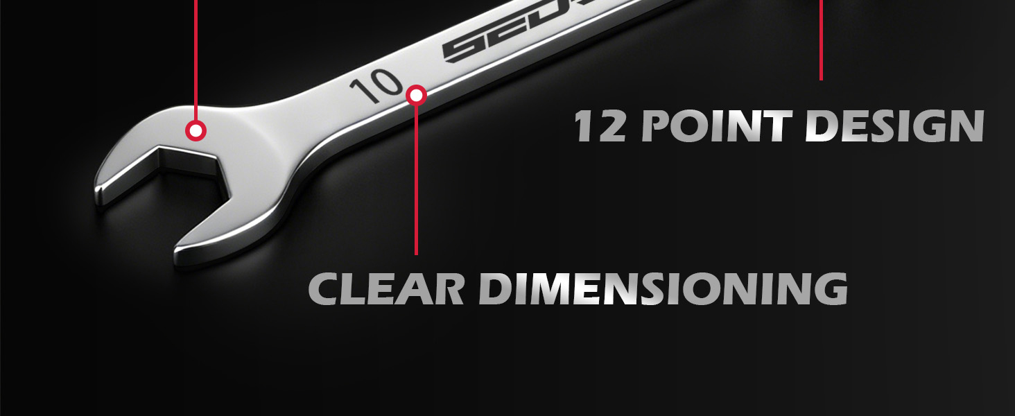 Premium Midget Wrench Set