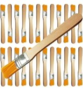 24 Pack Paint Brush Painting Brush Set Nylon Board Brush Oil Barbecue Brush Board Brush Dust Remo...