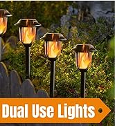 Solar Flame Lights 6 Pack