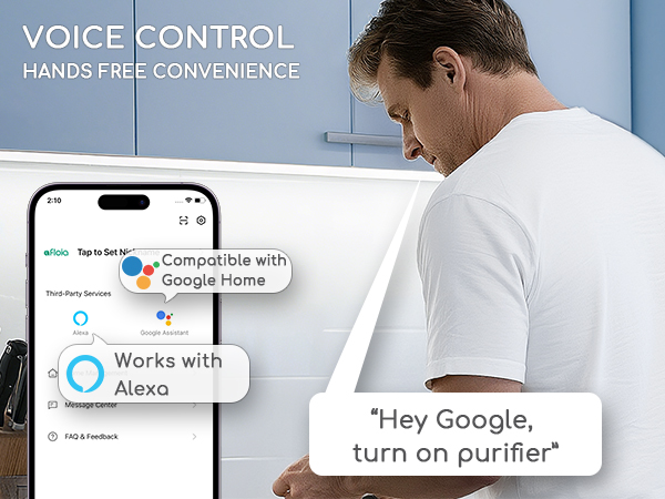 Afloia WiFi smart air purifier 
