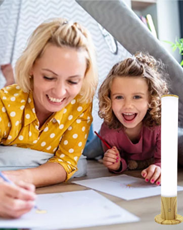 Light Therapy Lamp 10000 Lux, Happy Sunlight Lamps UV-Free