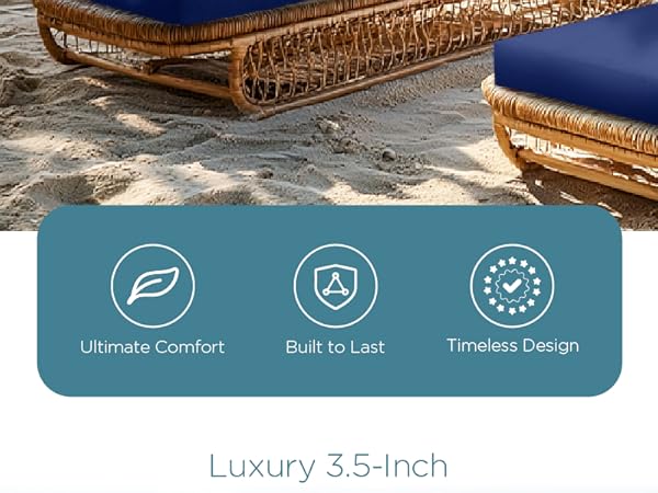 Codi-Outdoor-Chaise-Lounge Chair-Cushion-Waterproof-for-Patio-Furniture