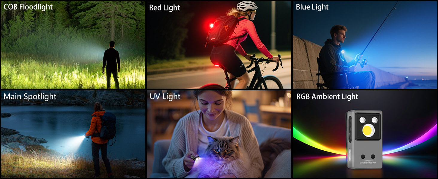 M8 clip light multi-purpose in outdoor