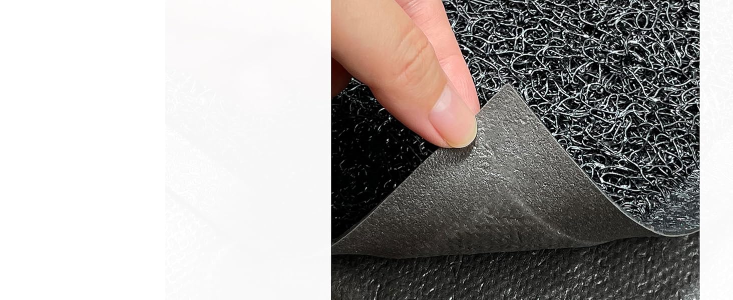 NON-SLIP PVC BACKING