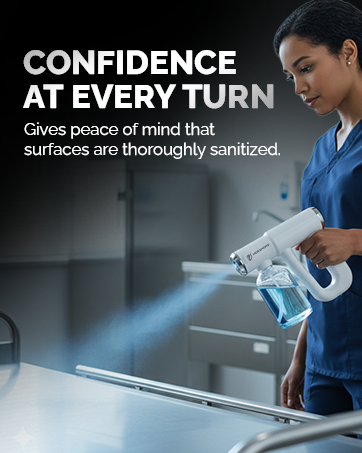 The Original Disinfectant Fogger Machine - Professional Sanitizer Sprayer - ULV Atomizer &amp;amp; Nano