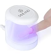 Saviland Mini Nail Lamp, Quick-Dry Gel Nail Lamp 16W, Portable U V Light for Easy and Fast Nail E...