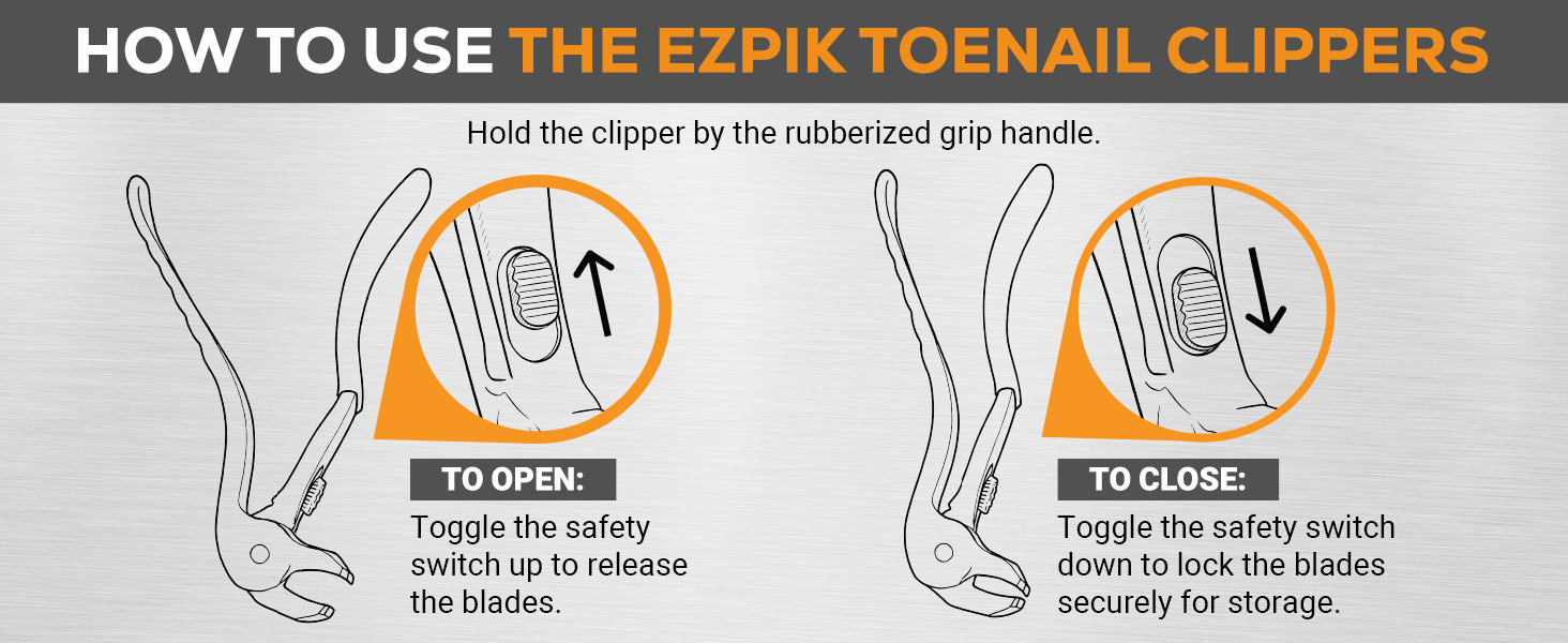 EZPik Nail Clippers