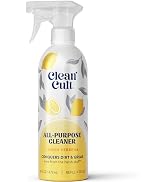 Cleancult - Lemon Verbena - All Purpose Cleaner - Refillable Aluminum Bottle - Cleaner Spray that...
