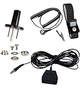 Static Care ESD Mat Workstation Ground Kit - 15' Common Point with Banana Plug, Universal Snap Ki...