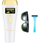 IPL Laser Hair Removal Device for Women &amp; Men - at-Home Painless Ultra-Fast Flash Hair Remover, 8...