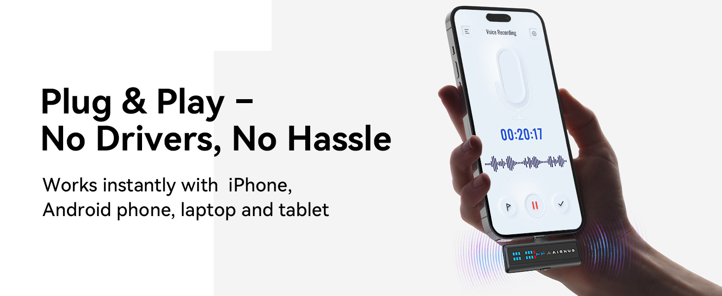 wireless microphone for iphone