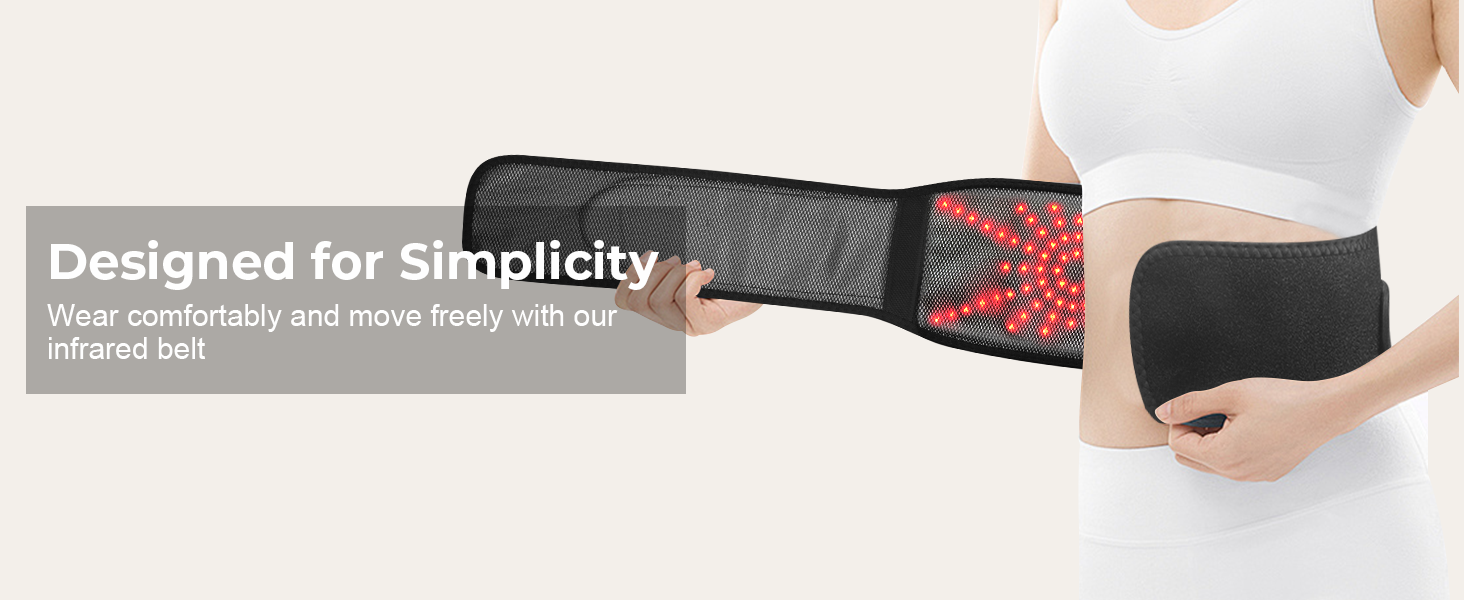 Heating Pad with Massager for Back Pain Relief