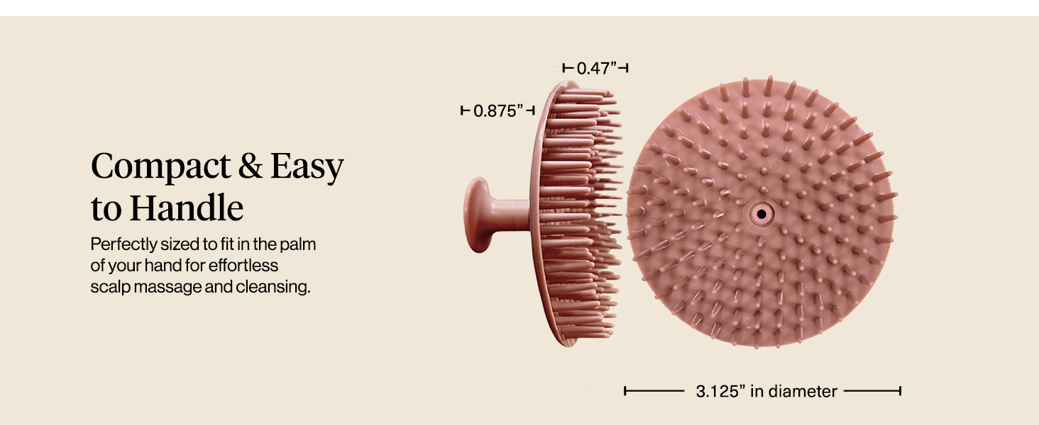 Kitsch Scalp Massager for Hair Care - Scalp Scrubber