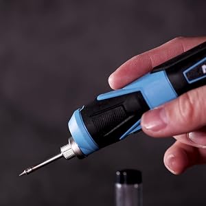 NEIKO 40421A Cordless Soldering Iron | Rechargeable Solder tool | Rapid Heat