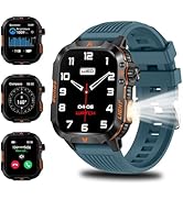 QTLLBT Smartwatch LED Flashlight Barometer Altimeter Compass 2.01HD Fitness Tracker Pedometer Mul...