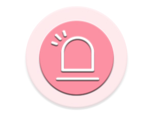 three end signals: flashing light with High Tone, Low Tone, or Mute mode