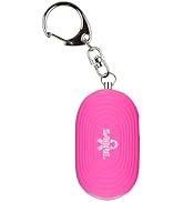 SABRE 2-in-1 Personal Alarm with LED Light, 130dB Personal Safety Siren, Snap Hook for Instant Ac...