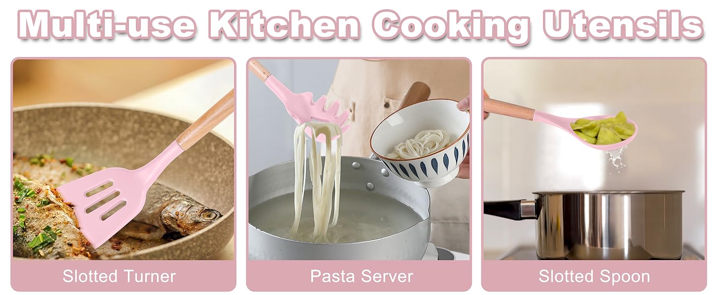 Silicone utensils