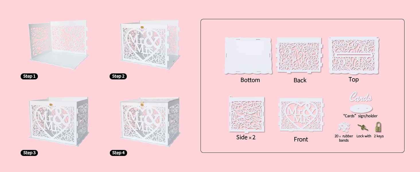 wedding card box