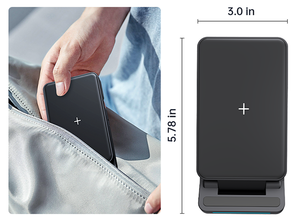 3 in 1 folding pixe watch 2 charger stand