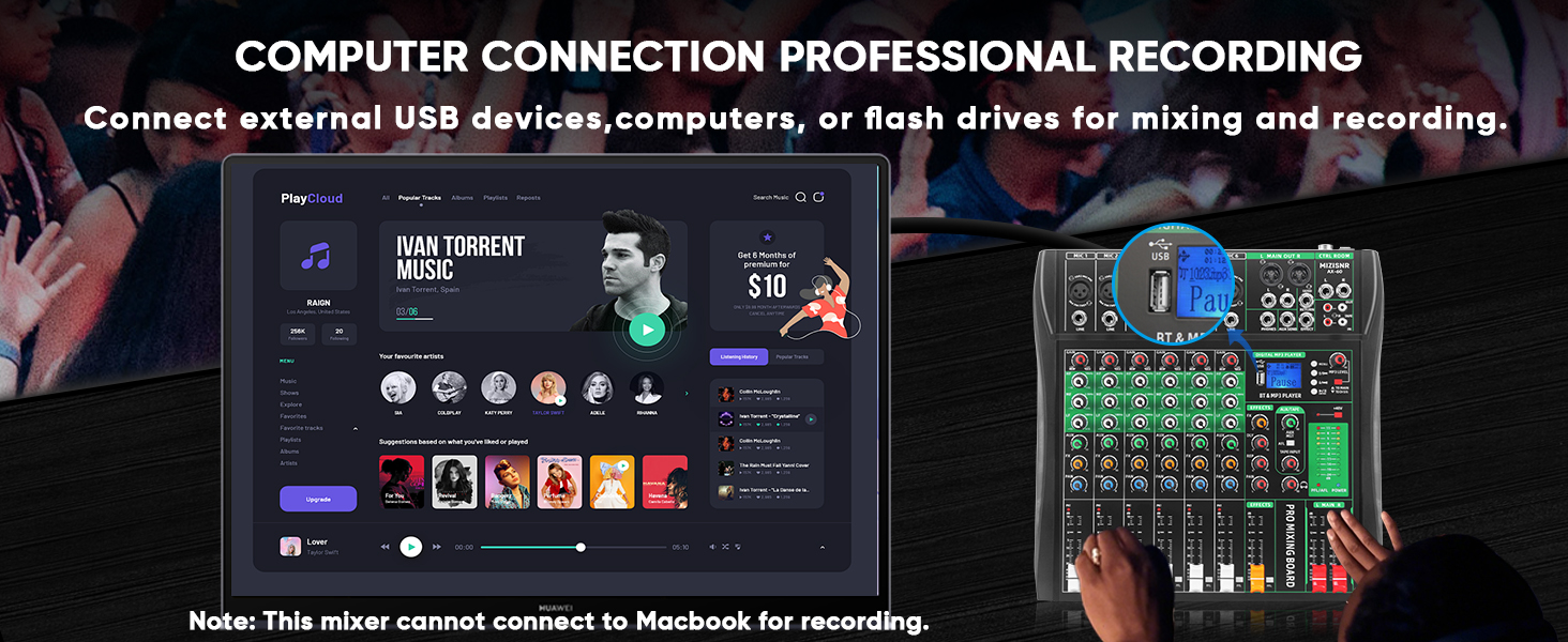 usb connection