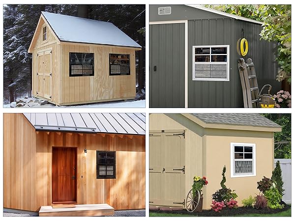 shed windows