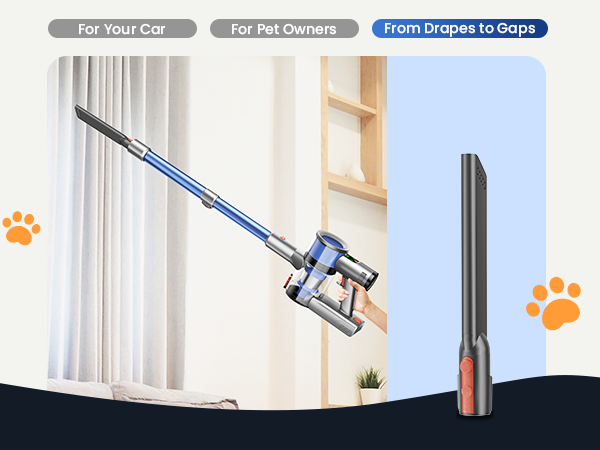 Cordless stick vacuum cleaner