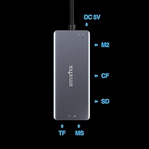 card reader for camera memory card