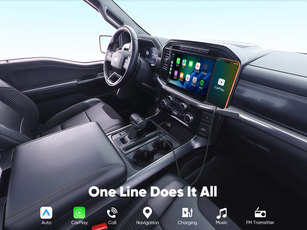 andriod auto usb cable carplay
