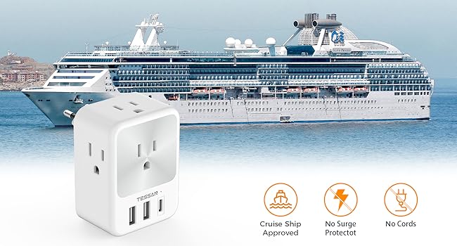 EU travel plug adapter